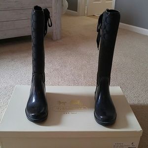 Coach rainboots